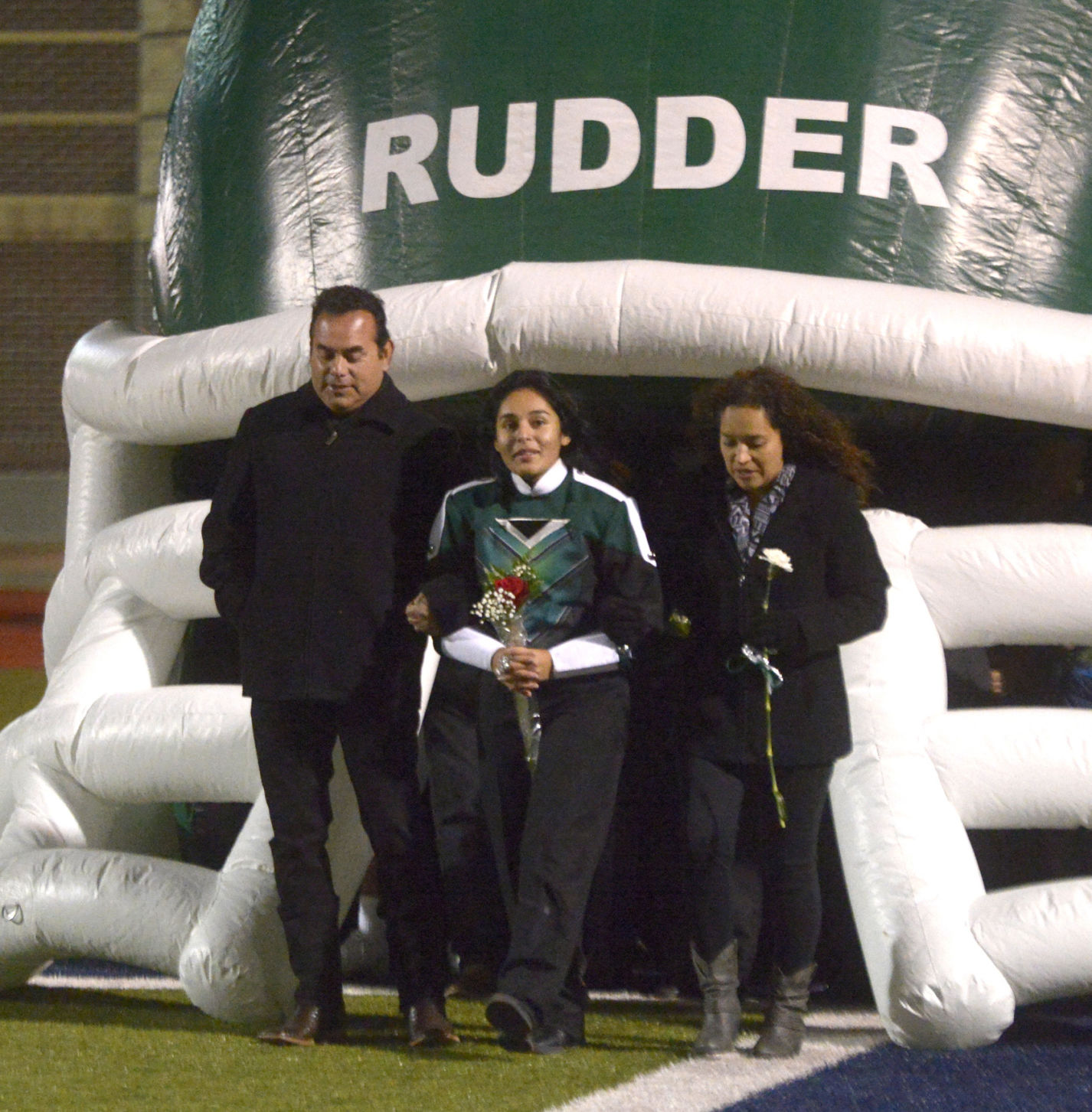 Rudder High School senior night 2019
